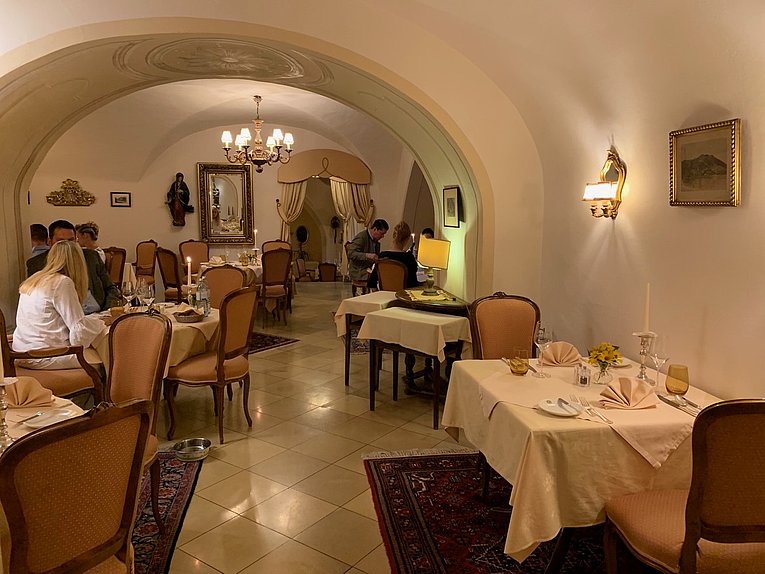 Das Restaurant im Relais & Chateaux Schloss Dürrnstein 
