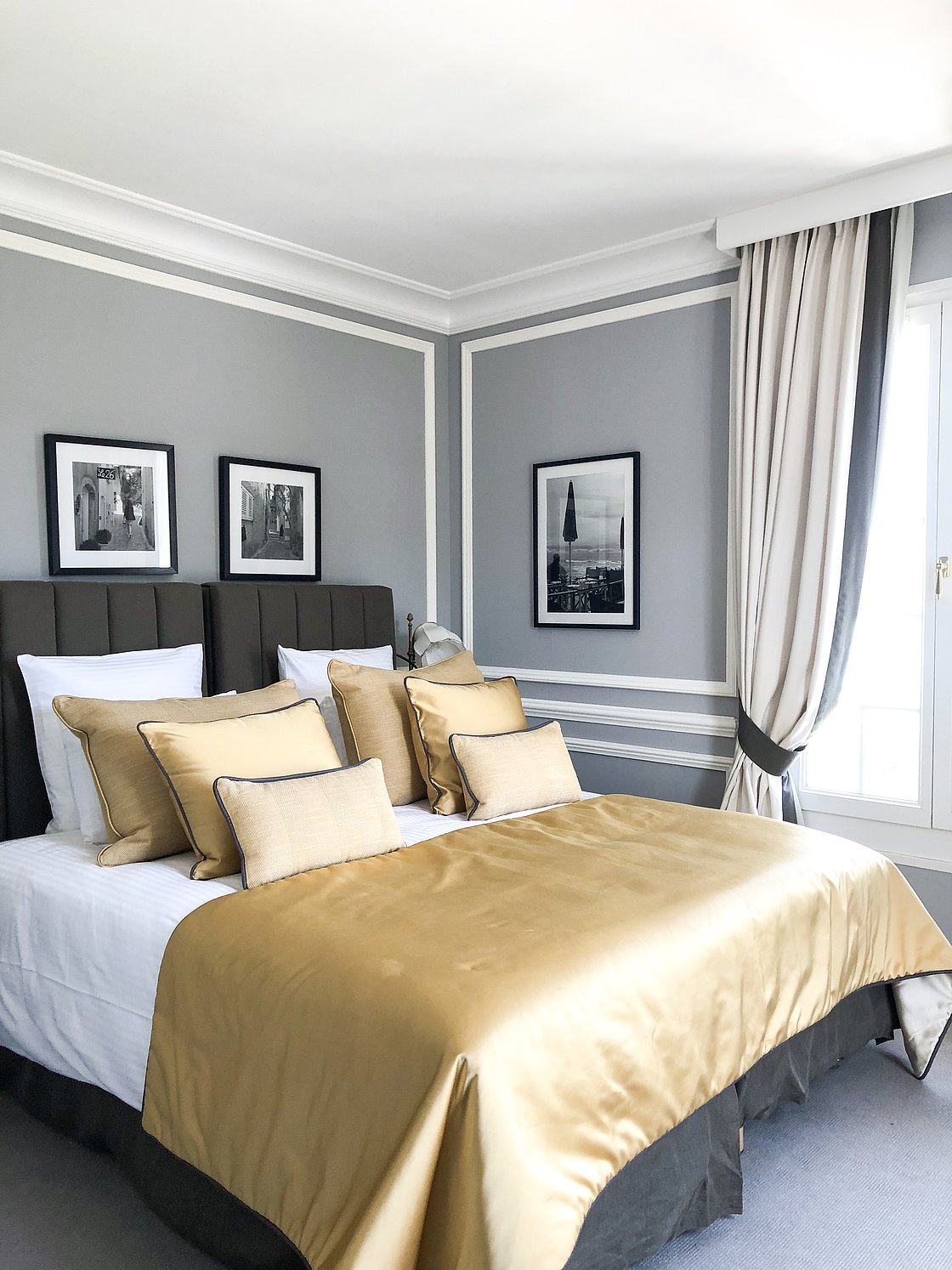 Althoff Villa Belrose in St. Tropez Zimmer Standard mit Meerblick Doppelzimmer