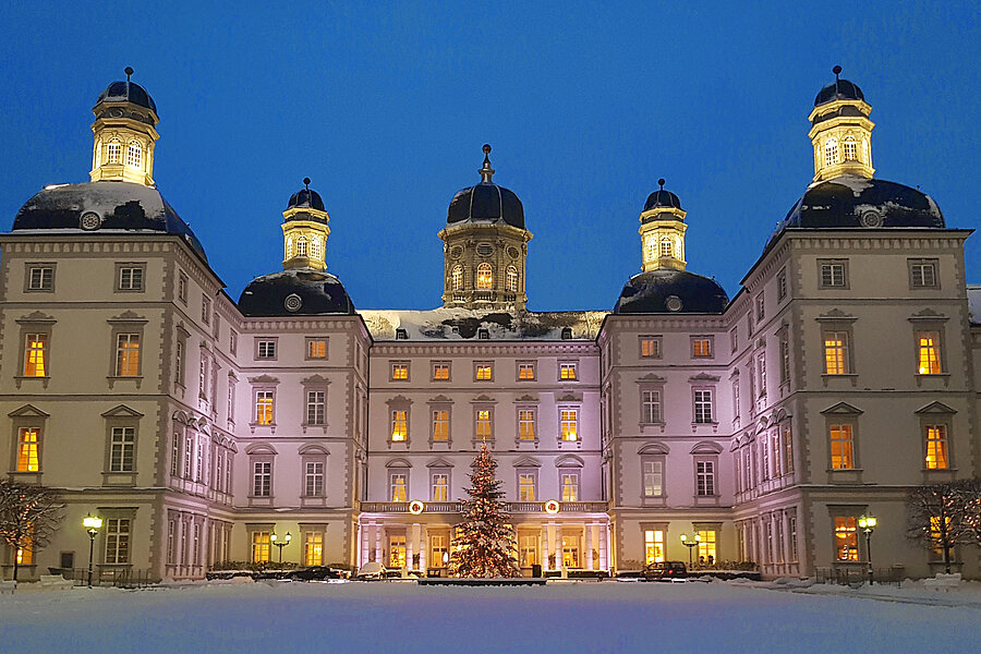 Schloss Bensberg im Winter