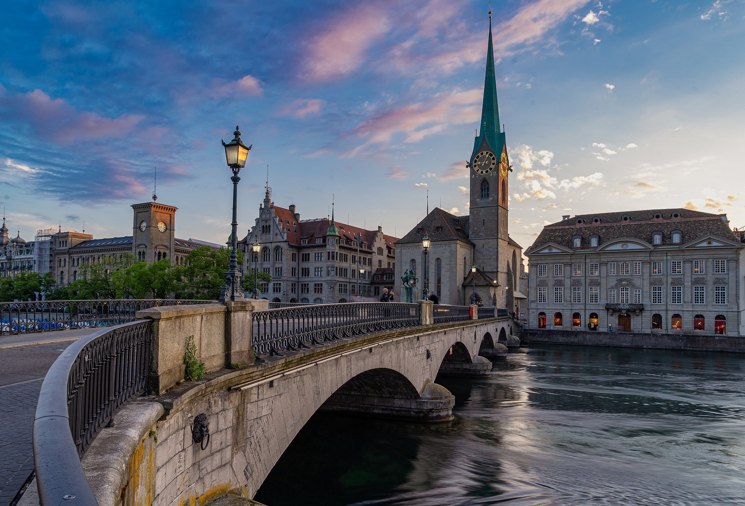 Brücke in Zürich