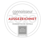 connoisseur circle Romantische Hotels 1. Platz